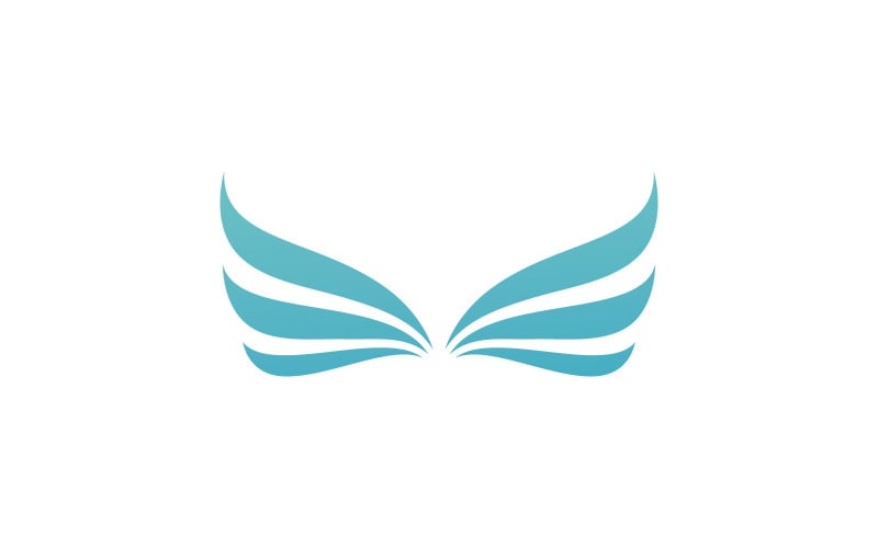 Bird Wing Vector Logo Design Template V2 Logo Template