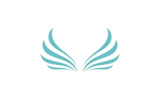 Bird Wing Vector Logo Design Template V5