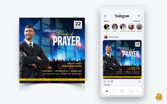 Church Motivational Speech Social Media Instagram Post Design-09