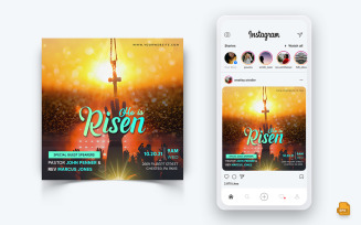 Church Motivational Speech Social Media Instagram Post Design-18