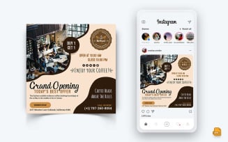 Coffee Shop Social Media Instagram Post Design-03