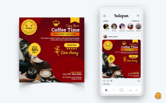 Coffee Shop Social Media Instagram Post Design-21