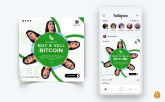 CryptoCurrency Social Media Instagram Post Design-12