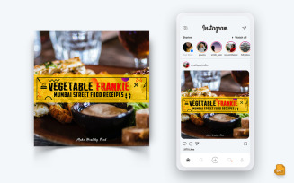 Food and Restaurant Offers Discounts Service Social Media Instagram Post Design-06