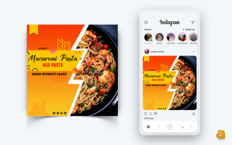 Food and Restaurant Offers Discounts Service Social Media Instagram Post Design-07