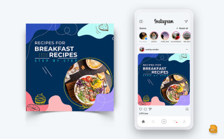 Food and Restaurant Offers Discounts Service Social Media Instagram Post Design-29