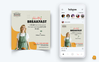 Food and Restaurant Offers Discounts Service Social Media Instagram Post Design-62