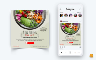 Food and Restaurant Offers Discounts Service Social Media Instagram Post Design-63