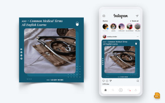 Medical and Hospital Social Media Instagram Post Design-04