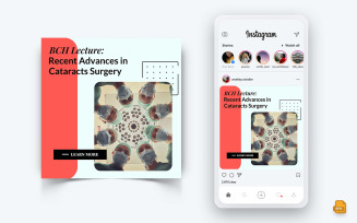 Medical and Hospital Social Media Instagram Post Design-09