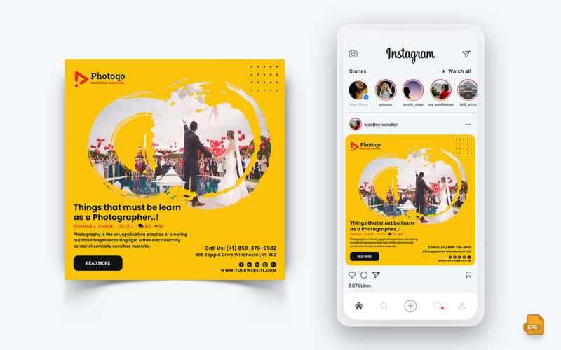 Photo and Video Services Social Media Instagram Post Design-04