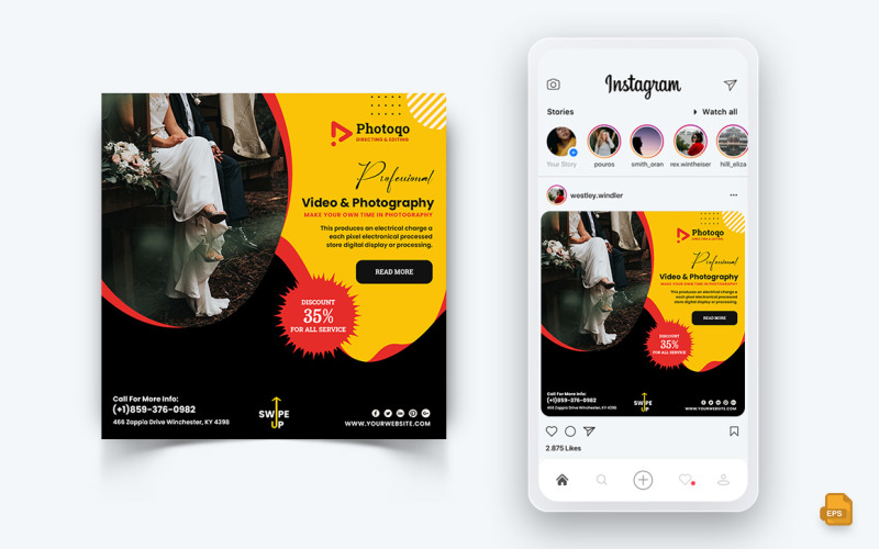 Photo and Video Services Social Media Instagram Post Design-20