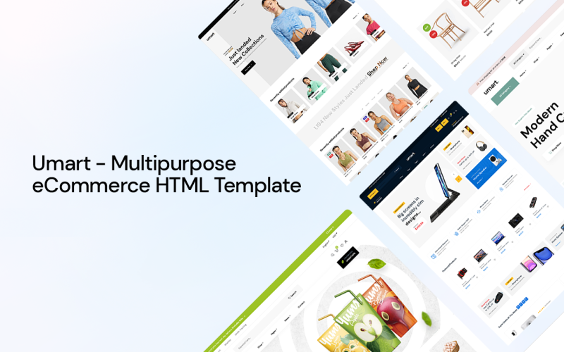 Umart - Multipurpose eCommerce HTML Template Website Template