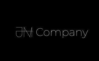 Dynamic Monogram Letter JAM Logo