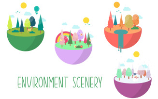 Environment Scenery Vectors