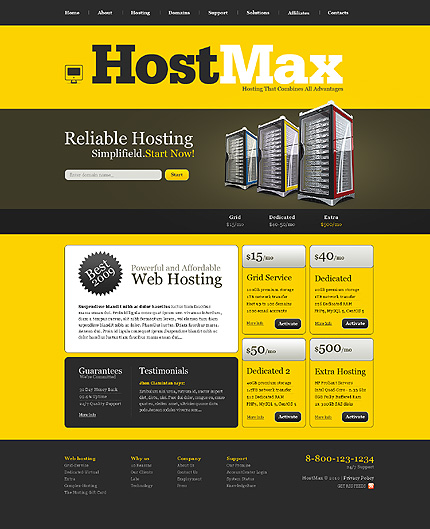 Max host. Дизайн сайта. Черно желтый дизайн сайта. Черно желтые сайты. Красивые сайты.