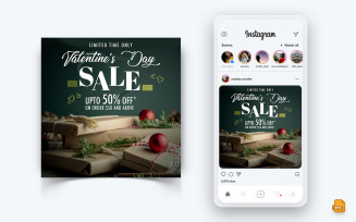 Valentines Day Party Social Media Instagram Post Design-03