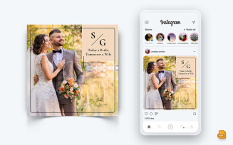Wedding Invitation Social Media Instagram Post Design-01