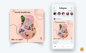 World Health Day Social Media Instagram Post Design-06