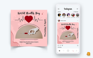 World Health Day Social Media Instagram Post Design-12