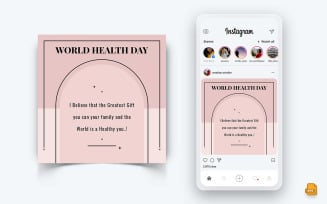 World Health Day Social Media Instagram Post Design-15