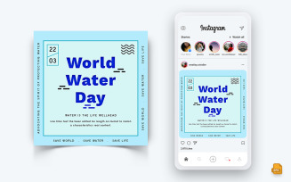 World Water Day Social Media Instagram Post Design-05