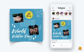 World Water Day Social Media Instagram Post Design-15