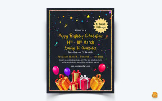 Birthday Party Celebration Social Media Feed Design-07