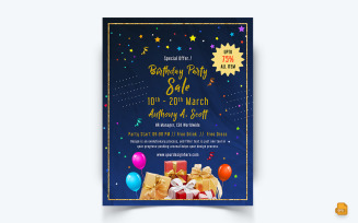 Birthday Party Celebration Social Media Feed Design-08