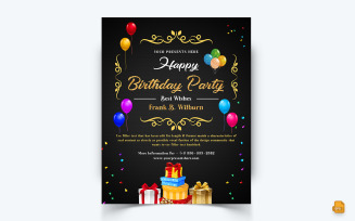Birthday Party Celebration Social Media Feed Design-11