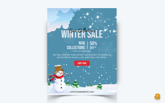 Winter Season Offer Sale Social Media Feed Design-01