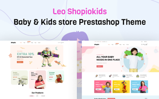 Leo Shopiokids - Baby & Kids store Prestashop Theme