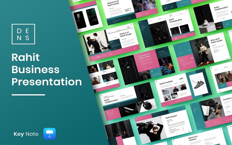 Rahit – Business Keynote Template PowerPoint Template