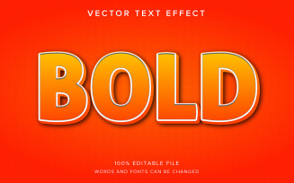 Bold Editable 3d Text Effect