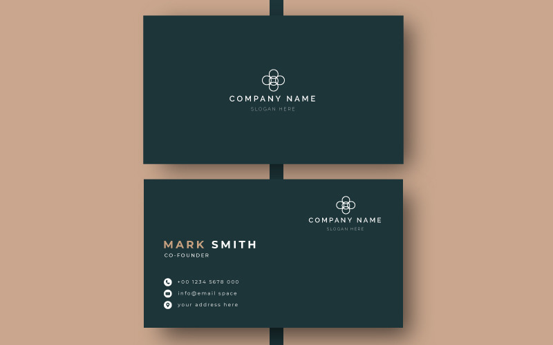 Minimal and Clean Business Card Corporate Identity