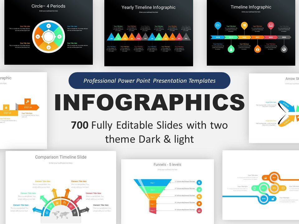 Template #266708 Infographic Infographics Webdesign Template - Logo template Preview