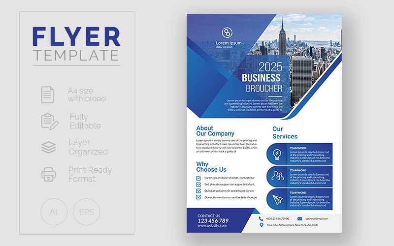 Template #266769 Template Corporate Webdesign Template - Logo template Preview