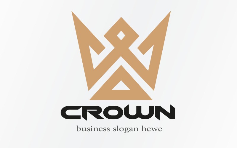 Crown Hewe Logo Teamplate Logo Template