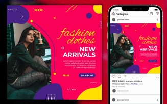 New Fashion Cloths Social Media Post