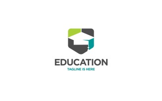 Education vector logo template