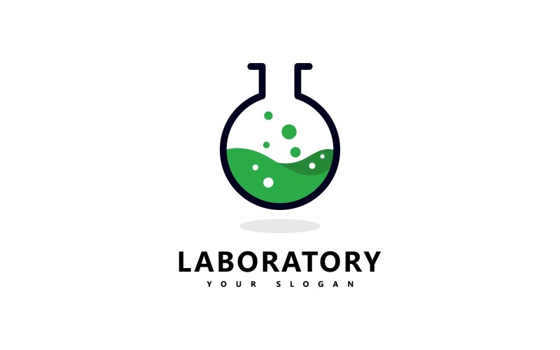Lab Logo Science Laboratory Logo Icon Vector Design V1 Logo Template