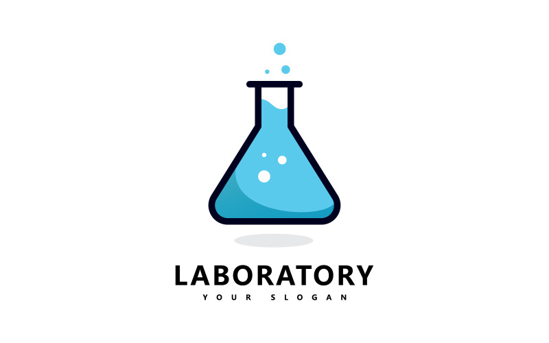 Lab Logo Science Laboratory Logo Icon Vector Design V4 Logo Template
