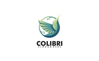 Vector Colibri Gradient Logo