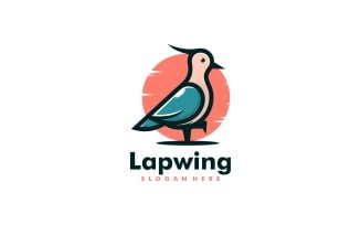 lapwing Simple Mascot Logo