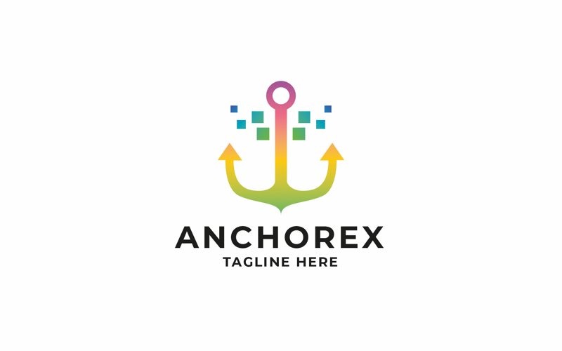 Professional Anchorex Logo Logo Template