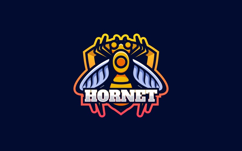 Hornet E-Sports and Sport Logo Logo Template