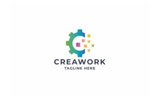 Professional Crea Work Letter C Logo