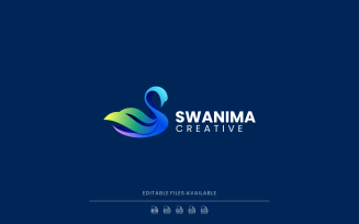 Swan Gradient Colorful Logo Vol.1