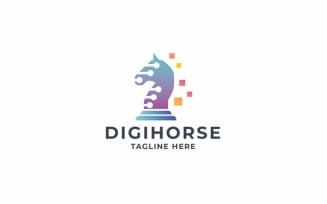 Professional Digital Horse Logo