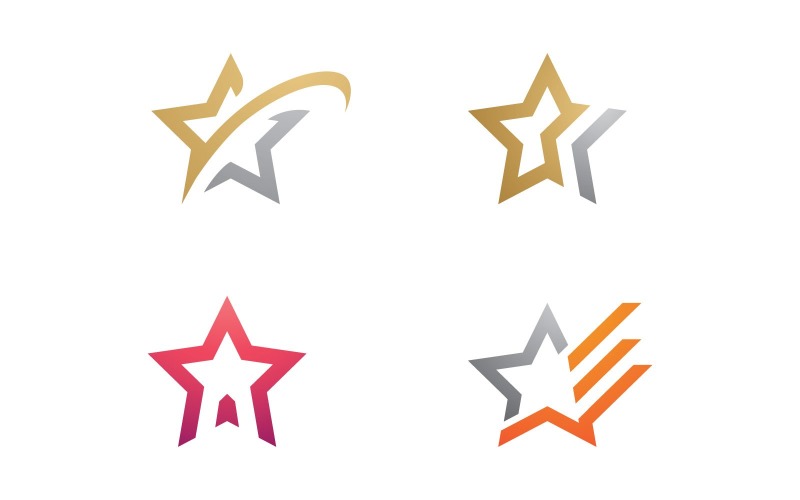 Star Logo Vector Design Template V10 Logo Template